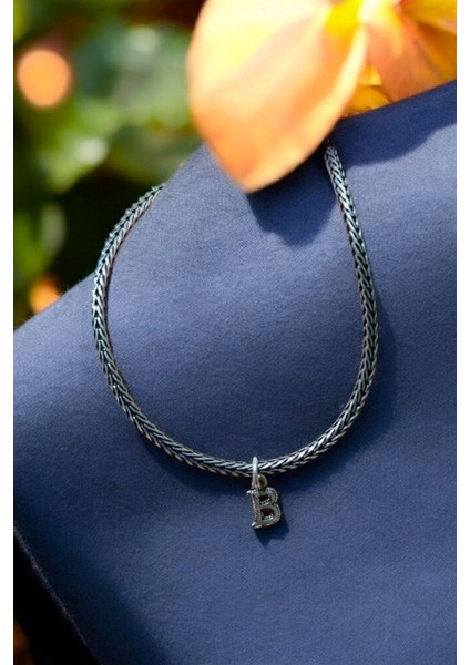 925 Ayar Gümüş 2.5 mm Hasır Harfli Bileklik modelleri