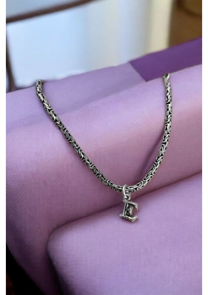 925 Ayar Gümüş 2 mm Harfli Yuvarlak Kral Bileklik fırsatları