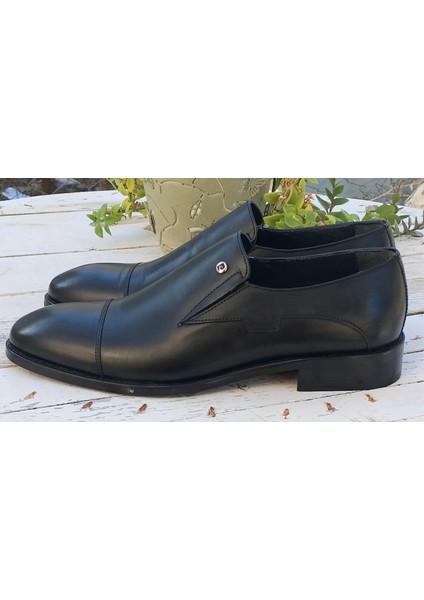 Pierre Cardin PCE-4633 Erkek Hakiki Deri Bağsız Klasik Ayakkabı