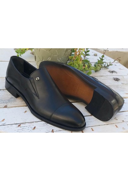 Pierre Cardin PCE-4633 Erkek Hakiki Deri Bağsız Klasik Ayakkabı
