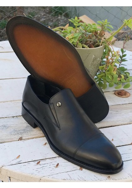 Pierre Cardin PCE-4633 Erkek Hakiki Deri Bağsız Klasik Ayakkabı