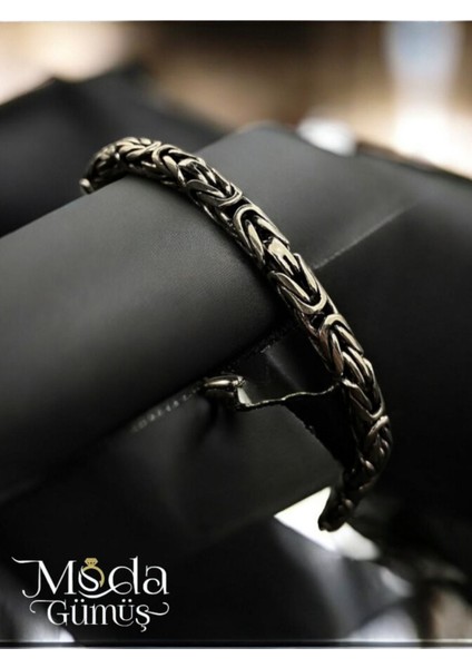 925 Ayar Gümüş 4 mm Yuvarlak Kral Bileklik fiyatları