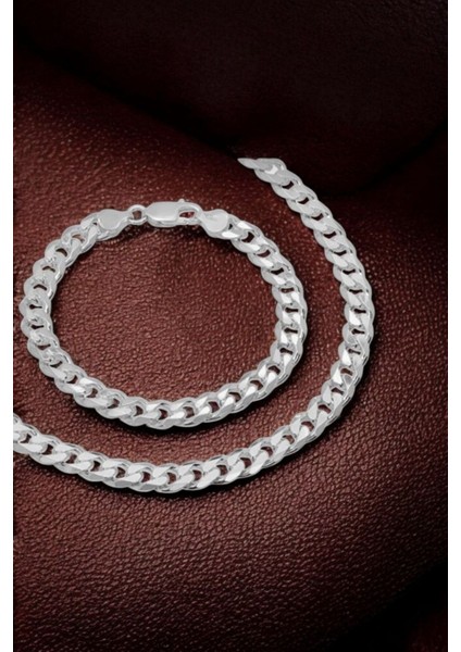 925 Ayar Gümüş 4 mm Gurmet Modeli Erkek Gümüş Bileklik modelleri