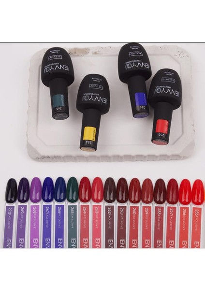 Kalıcı Oje Exclusive Koyu Kiremit Kırmızı 10GR NO:260