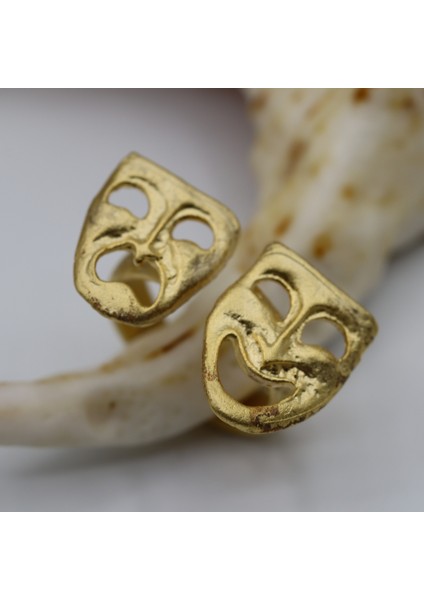 Altın Kaplama Tiyatro Simgesi Yüzük