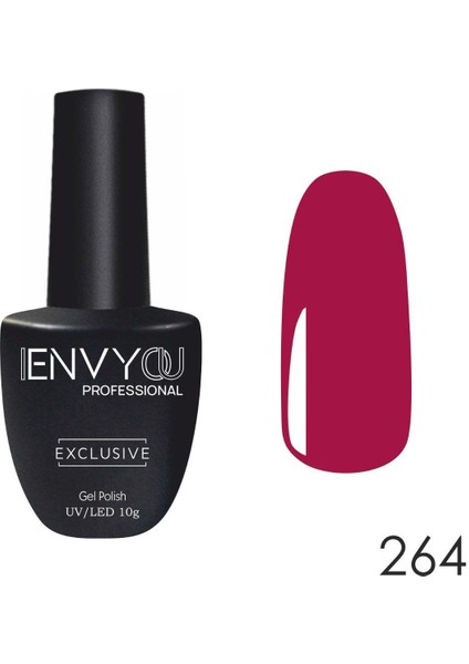 Kalıcı Oje Exclusive Koyu Menekşe Kırmızı 10GR NO:264