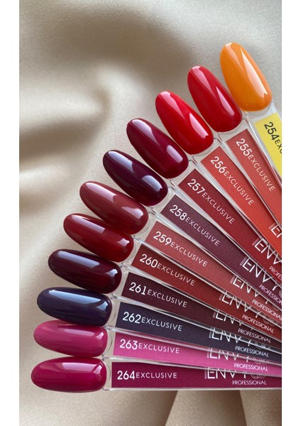 Kalıcı Oje Exclusive Koyu Menekşe Kırmızı 10GR NO:264 fiyatları