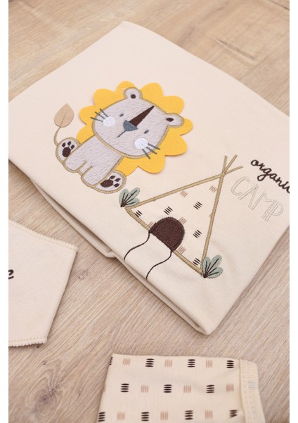 Kız Erkek Bebek Organik Natural Yenidoğan Oyun Arkadaşı 10 Lu Hastane Çıkışı Zıbın Seti STL6933 indirimleri