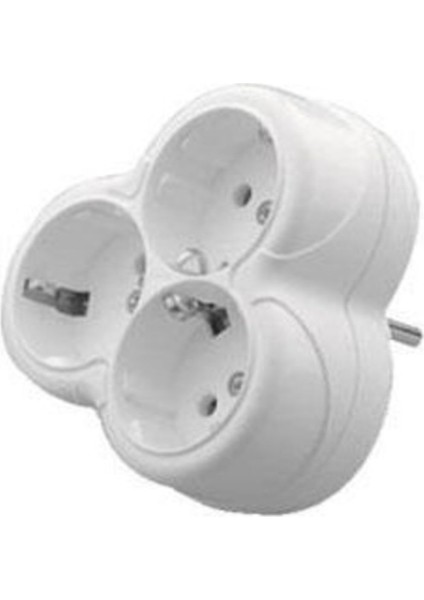 Üçlü Golyat Fiş Priz Papatya