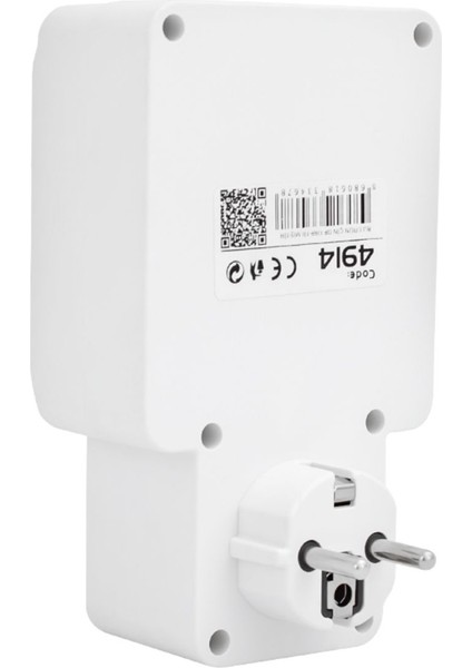 220 Volt 16 Amper Tekli Akım Korumalı Sigortalı Priz (4251)