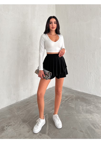 Zarafet Mini Skort Etek