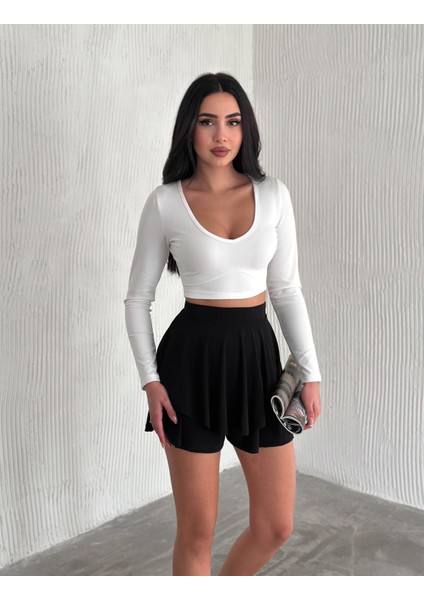 Zarafet Mini Skort Etek