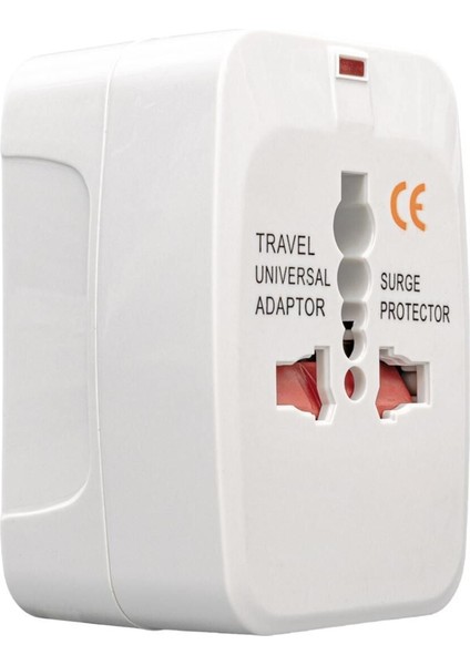 N2MT1C PM-2886 Universal Çoklu Priz Çevirici Seyahat Adaptör (125V-250V-6A-13A)