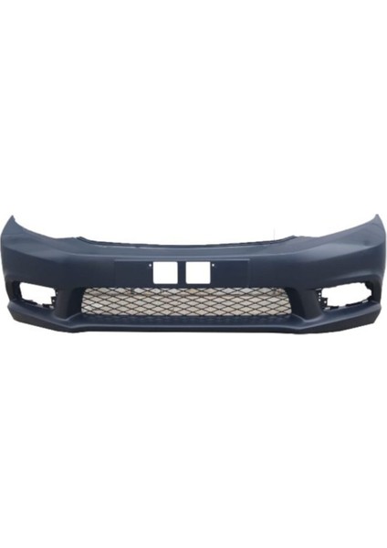 Honda Cıvıc- Sd- 12/14; Ön Tampon Panjurlu Siyah (Sis Delikli/far Yıkama Deliksiz)(My) fırsatları