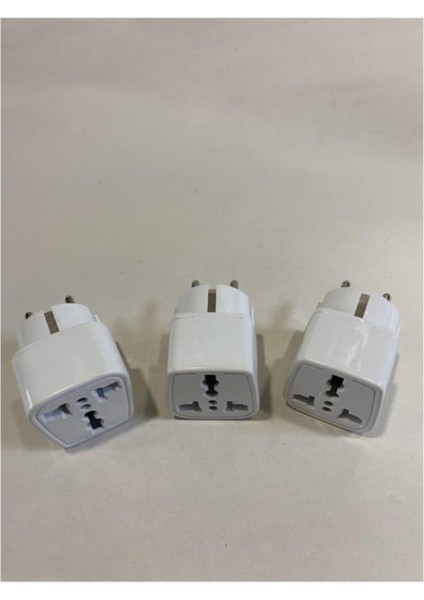 3 Adet İngiltere Amerika Tipi Priz Dönüştürücü AXE-785C001