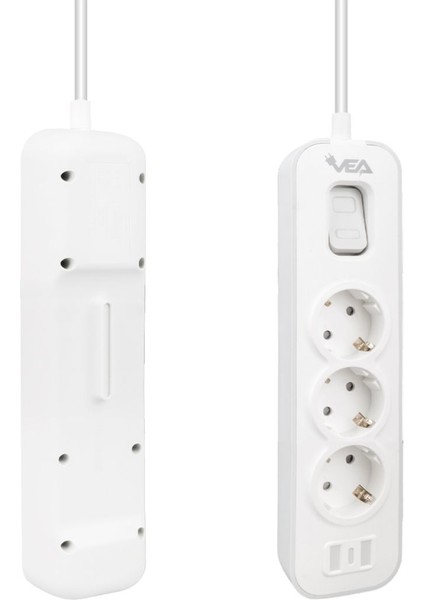 VNDB55 VE-NOVA103 A 3'lü Anahtarli 1.5 mt Shopzum Akım Korumalı Grup Priz fiyatları