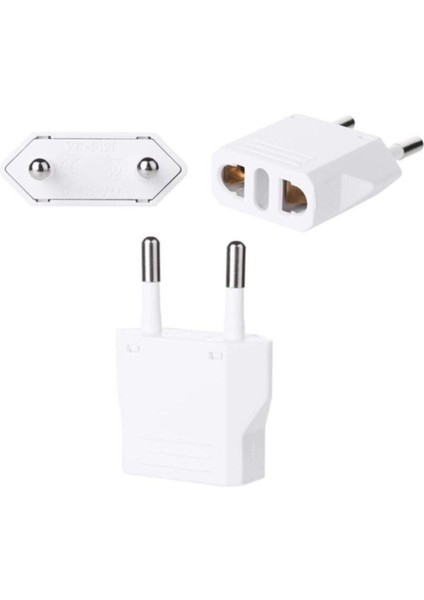 Kanada Amerikan Priz Çevirici Amerikan Fiş Çevirici Beyaz Abs