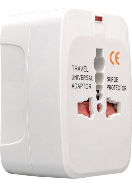 Dünya Ülkeleri Elektrik Priz Dönüştürücü 6 Amper Çoklu Priz Çevirici Seyahat Adaptörü AXE77-4TT fiyatları