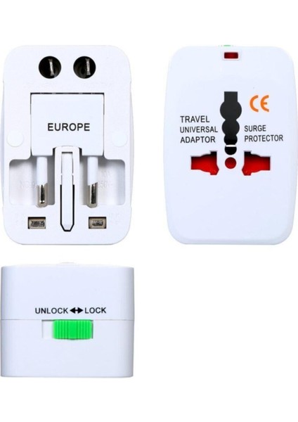 Sbl Seyahat Akıllı Priz Adaptör 1000MA Hepsi Bir Arada _universal Trl Adapter Sblshop1 1064356 fiyatları