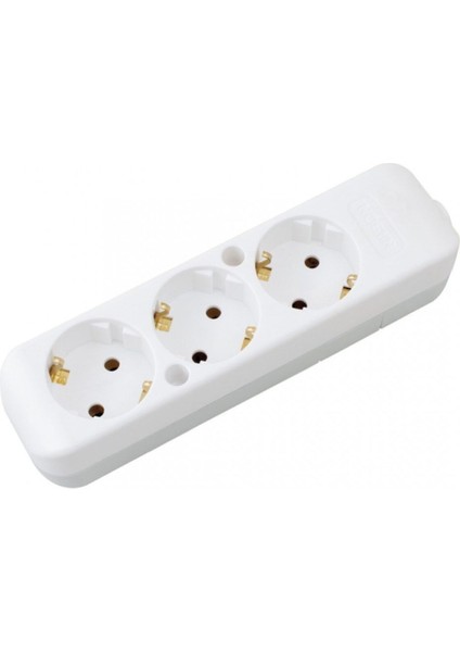 Flash 3’lü Topraklı Grup Priz Kordonsuz