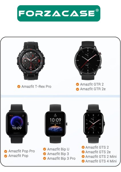 Amazfit Gts 4 Mini - 2 Mini / Bip 3 - 3 Pro ile Uyumlu USB Manyetik Şarj Kablosu 1m FC017 modelleri