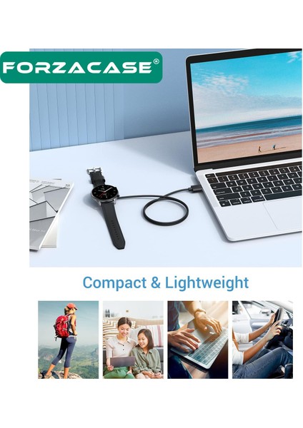 Amazfit Gts 4 Mini - 2 Mini / Bip 3 - 3 Pro ile Uyumlu USB Manyetik Şarj Kablosu 1m FC017 indirimleri