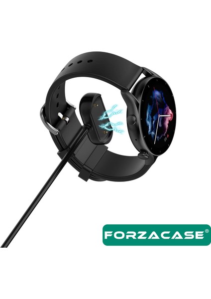 Amazfit Gtr 4 - 4 Pro / Gtr 3 - 3 Pro ile Uyumlu USB Manyetik Şarj Kablosu 1 Metre - FC017 fırsatları