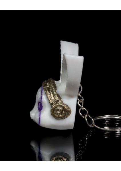 Cyberpunk Tavşan Anahtarlık - 3D Baskı Fütüristik ve Şık Katman modelleri