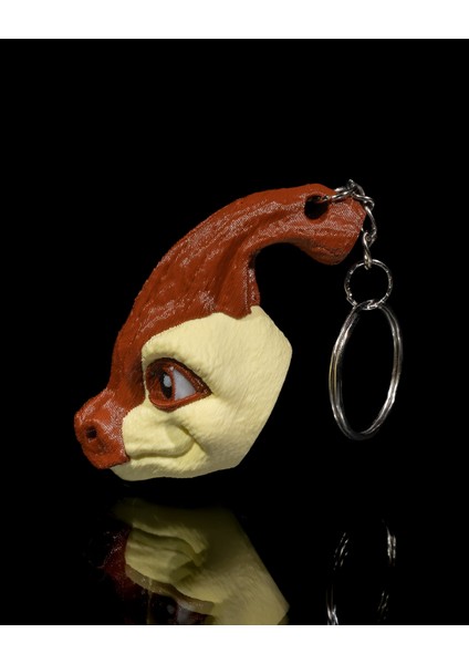 Parasaurolophus Dinozor - 3D Baskı Gerçekçi ve Efsanevi Katman