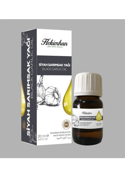 Siyah Sarımsak (Sabit) Yağı 20 ml