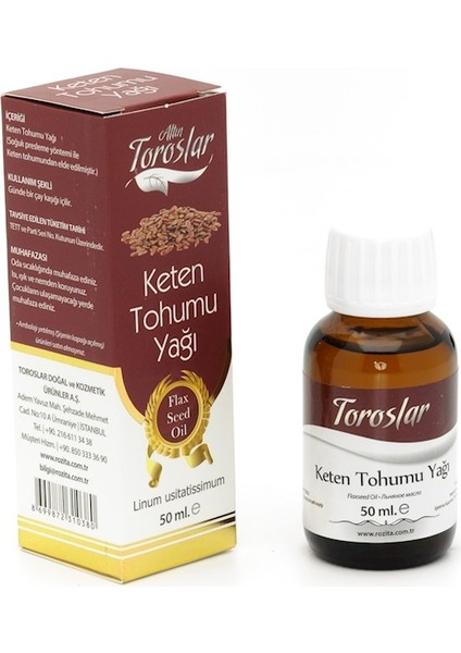 Keten Tohumu Yağı 50 ml