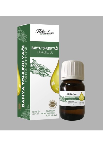 Bamya Tohumu Yağı (50 ml)