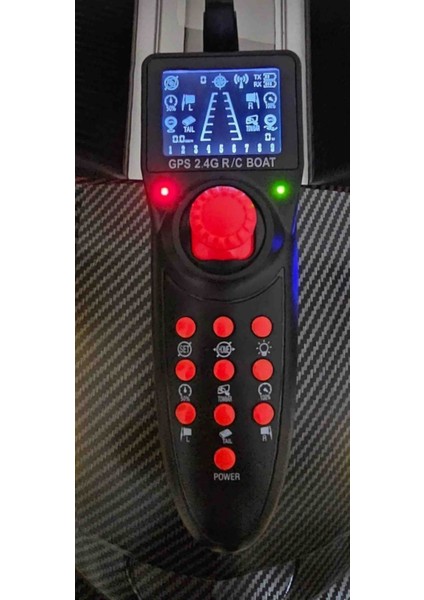Sazan Yemleme (Tekne ve Botu)Gps Model Tek Kumanda 650 Metre Oto Pilot Eve Dönüş Otomotik Büyük Boy