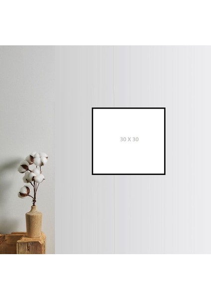 30 x 30 cm - Resim & Poster & Fotoğraf Çerçevesi Siyah modelleri