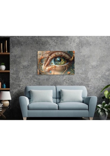 Evrensel Bakış Cam Tablo Hediyelik Büyük Tablo Ev Ofis Dekoru modelleri