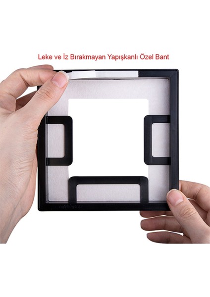 Sök-Tak Paspartolu Fotoğraf Çerçevesi 14 x 14 Kare Çerçeve 3'lü Paket(Fotoğrafsız) - Siyah indirimleri