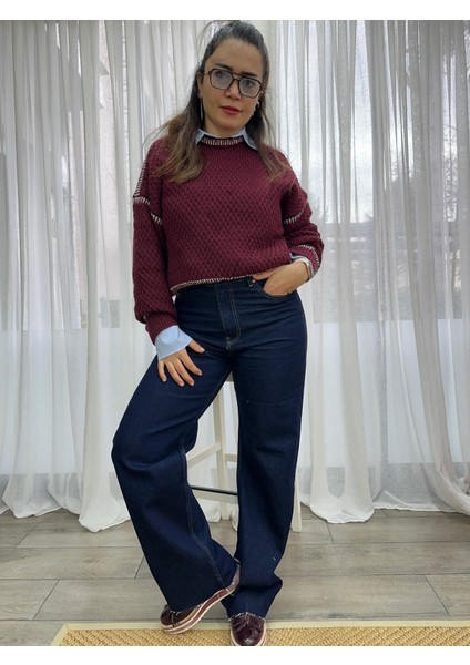 Zra Rins Koyu Lacivert Jean