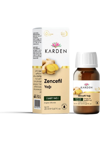 Zencefil Yağı