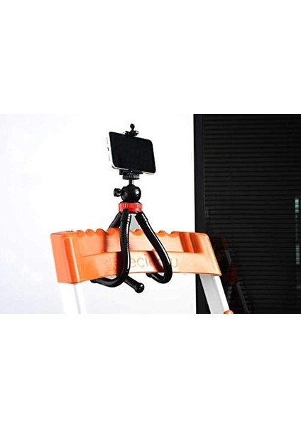 Hafif 320GR Tripod Çok Tatilde Gezilerde Ayaklı Kampda Tutuculu 3 Selfie Telefon Ayakları Bükülebilir Derece Taşınabilir Ahtapot 360 Ideal 30CM Medya Için ve Sosya Youtuber Yayıncılar Esnek Yeni