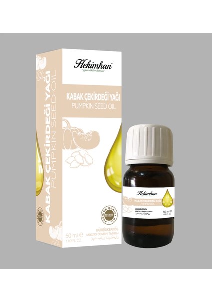 Kabak Çekirdeği Yağı 50 ml