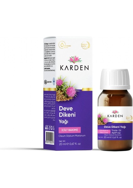 Deve Dikeni Tohumu Yağı 20 ml