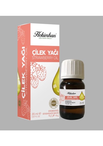 Çilek (Sabit) Yağı 20 ml