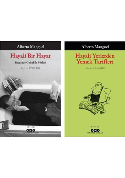Maimonides - Borges’in Evinde - Hayali Bir Hayat - Hayali Yerlerden Yemek Tarifleri 4 Kitap - Alberto Manguel - Alfa Kalem fiyatları
