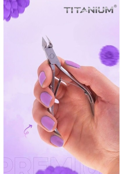 Titanium 4mm Et Pensi Tırnak Makası