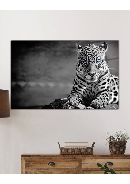 Çita Hayvan Portresi Cam Tablo, Ev ve Ofis Duvar Dekoru, Hediyelik Büyük Temperli 4 mm Cam Tablo fiyatları