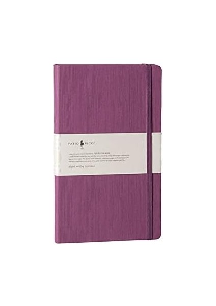 Ricci Lepidus 13X21CM Çizgisiz Mor Defter