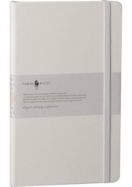Ricci Elio 13X21CM Çizgisiz Beyaz Defter