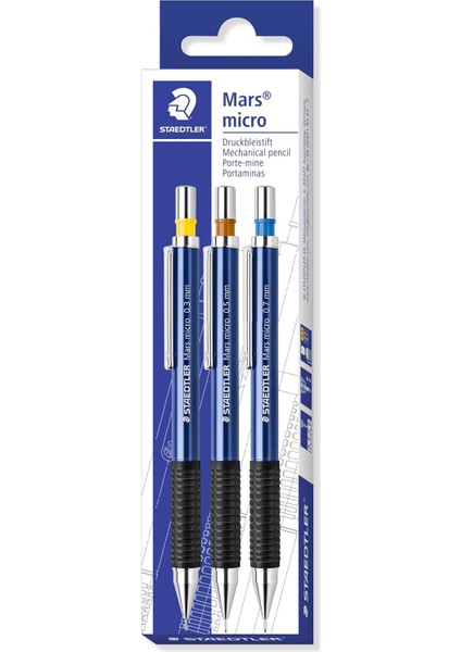 775 Sc WP303 Mars Micro Versatil 0.3 0.5 0.7 mm 3'lü Set