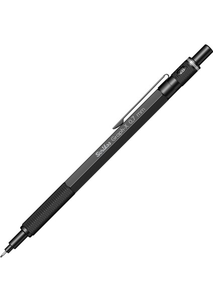 Office Graphx Mekanik Kurşun Kalem Mat Siyah 0.7 mm