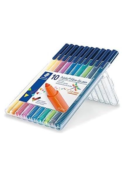 323 SB10 Triplus Color Üçgen Keçeli Kalem 1.0 mm 10'lu Set modelleri